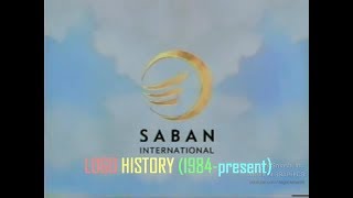 819 Saban Logo History 1984present [upl. by Ahsinrat]