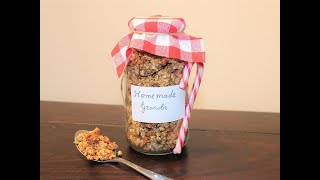 Appel Speculaas granola zelf maken [upl. by Tjon]