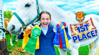 Addys First Horse Show [upl. by Nort]