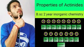 Properties of Actinides in Hindi [upl. by Larrad838]