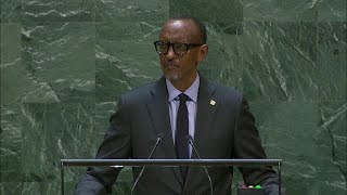 🇷🇼 Rwanda  President Addresses General Debate 74th Session [upl. by Ayyidas800]