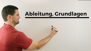 Ableitung Grundlagen quotschnellesquot Ableiten  Mathe by Daniel Jung [upl. by Hedvige]