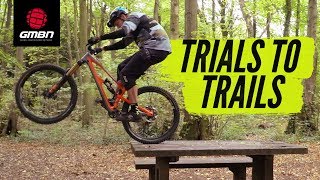 Trials Skills To Improve Your Trail Riding  MTB Skills [upl. by Vergil]