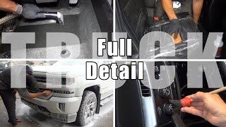 Cleaning a Chevrolet Silverado  The Detail Geek [upl. by Stodder]