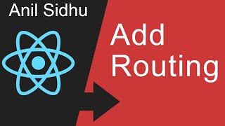 React js project  Add Routing in Project [upl. by Ecilayram714]