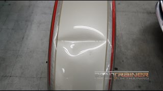 Super Deep PDR Crease Repair Harley Fender [upl. by Nuyh]