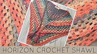 Crochet Shawl  Easy Crochet Shawl for Beginners [upl. by Egdamlat405]