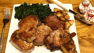 HOW TO MAKE TENDER PORK CHOPS  BJ’s Restaurant Inspired Pork Chops [upl. by Adamsen]