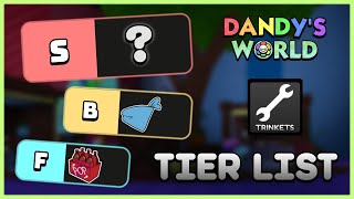 TRINKET TIERLIST  Dandys World Roblox [upl. by Lorak]