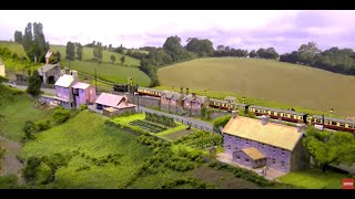 Incredible model railway layout Wickwar in N Gauge [upl. by Yorel]