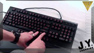 GAMDIAS HERMES Ultimate Black gaming keyboard Official Unboxing [upl. by Medor]