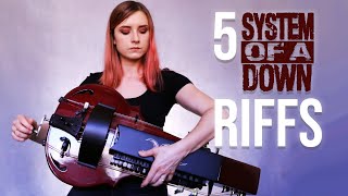 5 System of a Down riffs on hurdy gurdy [upl. by Jehanna356]