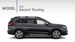 2021 Subaru Ascent Touring SUV  Trim Review [upl. by Ainafetse]