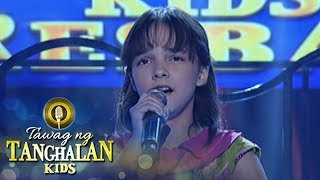 Tawag ng Tanghalan Kids Mandy Sevillana  Lead Me Lord [upl. by Em]