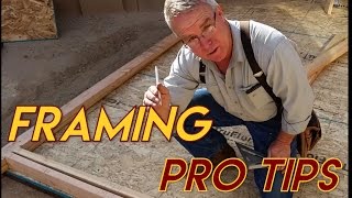 Framing Pro Tips [upl. by Brotherson897]