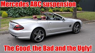 MercedesBenz ABC Suspension System Explained  MGUY  SL55 Stories [upl. by Marlea]