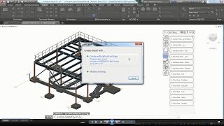 Advance Steel  Simplified way to create drawings [upl. by Doughman351]