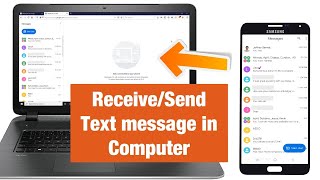 How to SendReceive Text Messages from Computer [upl. by Seditsira386]