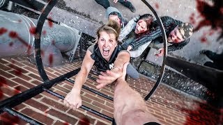 Zombie Escape Parkour POV Chase 🧟 [upl. by Ylle873]