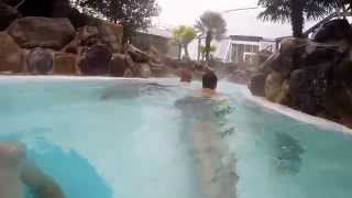 Rapids at Center Parcs Sherwood Forest 2014  GoPro Hero 3 [upl. by Esom]