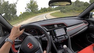 2019 Honda Civic Type R  POV First Impressions [upl. by Eetse]