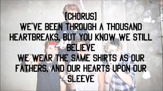 5SOS  Hearts Upon Our Sleeve feat Scott Mills Lyrics [upl. by Harty]