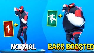 Best Fortnite Dances With Bass Boosted [upl. by Wain]