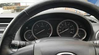 Mazda Mazda6 dpfservice indicator reset without computer manual procedure [upl. by Ariaet641]