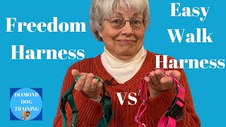 Easy Walk Harness vs Freedom Harness No Pull Harness Review [upl. by Marlena306]