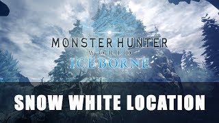 MHW Iceborne Snow White Location [upl. by Perce]