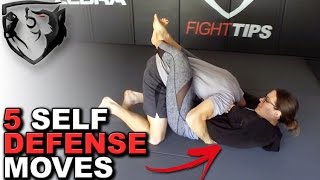 5 Self Defense Moves EVERYONE Should Know [upl. by Geehan822]