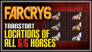 Far Cry 6 All Horse Locations [upl. by Uriel535]