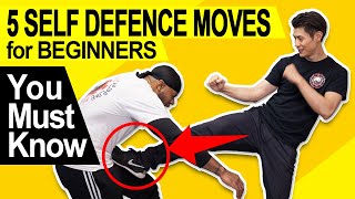 5 Self Defence Moves for Beginners that You Must Know [upl. by Shull]