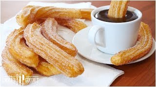 Homemade Churros Recipe 2 ways  With amp Without Piping Bag [upl. by Ytisahcal]