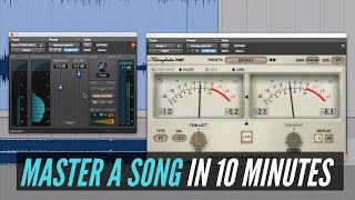 How To Master A Song In 10 Minutes  RecordingRevolutioncom [upl. by Ireg]