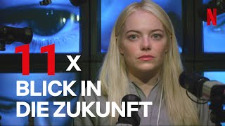 Die 11 besten Shows und Filme mit Blick in die Zukunft  Netflix [upl. by Ecirtal]