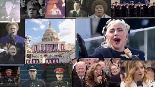 Every National Anthem Sung at a Presidential Inauguration Harry S Truman to Joseph R Biden [upl. by Ydnolem]