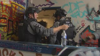 Inside look at Seattles East Precinct after police dismantle CHOP zone [upl. by Alexa]