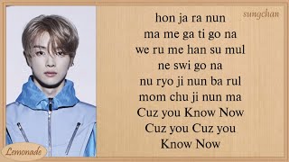 NCT U  Know Now Easy Lyrics [upl. by Shayne]