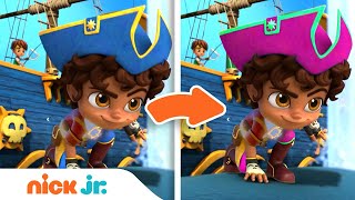 Spot the Difference Game 4 w Santiago of the Seas  Nick Jr [upl. by Faria]