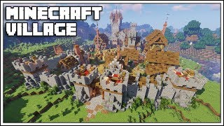 How to Build an Awesome Village in Minecraft World Download [upl. by Alanson]