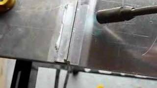 How to Braze 18quot Gauge Aluminum [upl. by Gridley209]