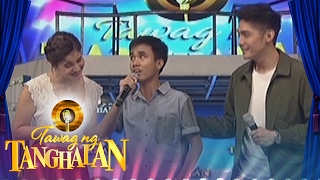 Tawag ng Tanghalan Carlmalone sings for his special someone [upl. by Nnaes]