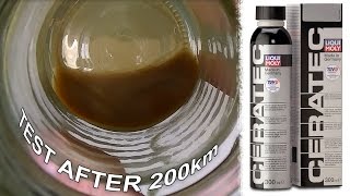 Ceratec after 200km  Motul 5W30 vs Fresh Motul 5W30 TEST [upl. by Freyah]