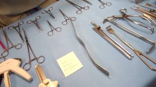 General Surgery Instruments Part 1 [upl. by Oicinoid]