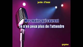 jardin dhiverde HENRI SALVADOR ma version en karaoke [upl. by Udele]