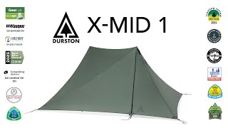 Durston XMid 1  Ultralight Tent [upl. by Yrolam]