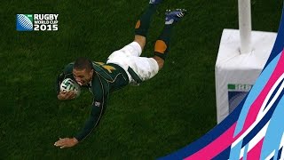 England and SA victorious  RWC 2007 semifinal highlights [upl. by Ssepmet]