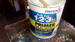 Zinsser Bulls Eye 123 Plus Primer review [upl. by Pru]