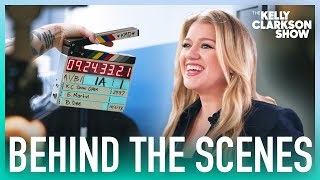 Kelly Clarkson Behind the Scenes of Because of You [upl. by Dowski]